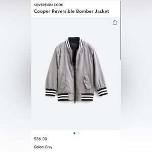 Reversible Bomber Jacket
